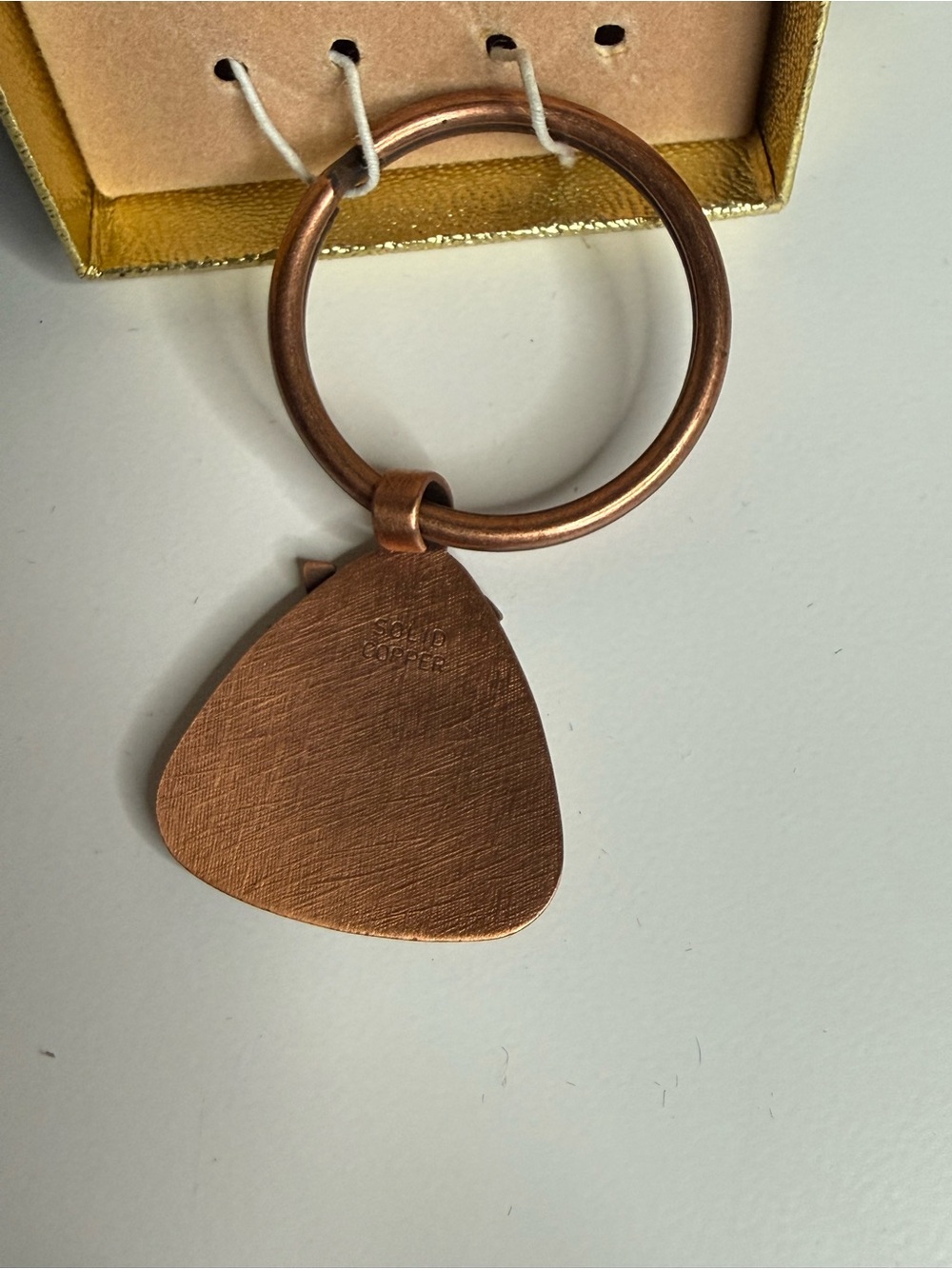 Thunderbird solid copper keychain - Picture 2 of 4